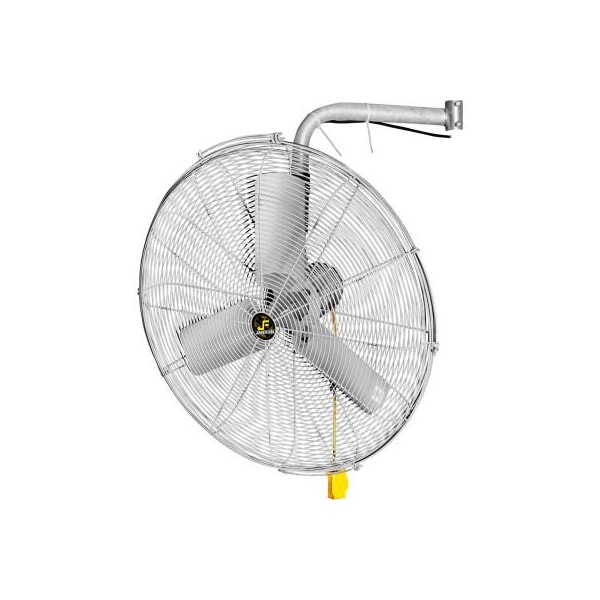 Hunter Fan Co. Jan Fan Jan Fan 20in I-Beam Mount Fan w/ Drop Cord Switch, 2 Speed, Silver, 3PK JF-BMF20-DCS-S - main